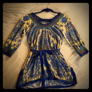 Free People Tunic Length Lightweight Sweater